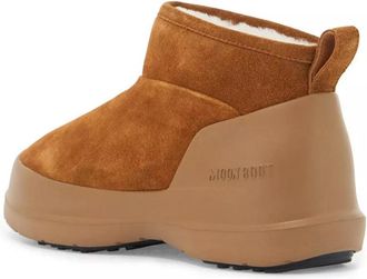 Moon Boot Womens Luna Boot Brown Suede