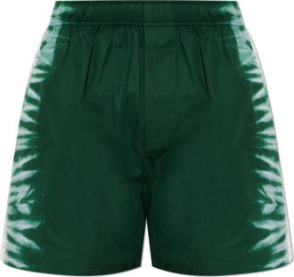 Balenciaga Shorts Met Zakken - Heren - Korte Broeken - Groen - L - Katoen - Korte Broeken