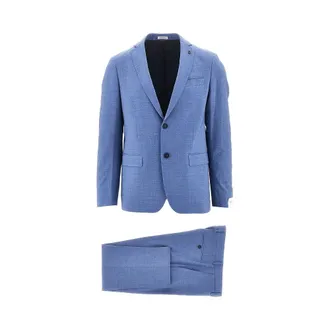 Breras Milano Stretch wool tailored suit Man 52