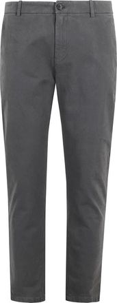 Department Five Slim Turple Chino Broek met Zakken - Heren - Chinos - Grijs - W35 - Broeken