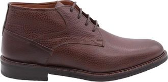 Ambiorix Stijlvolle Bottine voor Trendy Look - Heren - Veterlaarzen - Bruin - 42 1/2 EU - Schoenen