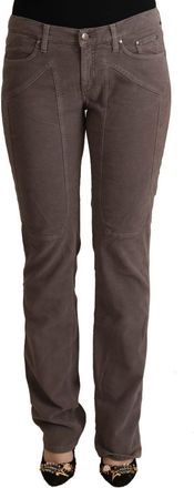 Jeckerson Cotton Low Waist Iconic Patches Leg blue Womens Jeans