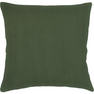 Anaya with Love So Soft Linen Euro Pillow with Down Insert in Spruce at Nordstrom, Size 26X26