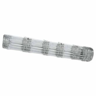 Berkfield Home Field Fence 0.8x100 m Galvanised Steel in Silver