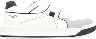 Valentino Garavani Schoenen, Heren, Wit, 45 EU, Leer, One Stud Low-Top Sneaker