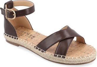 Journee Collection Women & apos;s Lyddia Medium and Wide Width Espadrille Sandals