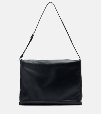 The Row Nan leather shoulder bag