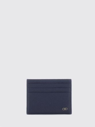 Ferragamo Wallet Men color Blue