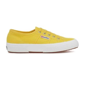 Superga Sneakers, female, Yellow, 6 1/2 UK, Classic Cotton Shoes
