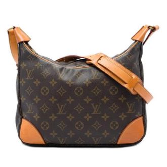 Louis Vuitton Pre-owned Boulogne 30 Cross Body Bag - Dames - Pre-owned - Bruin - Maat: ONE Size Leer