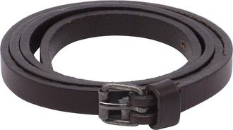 Fendi Fendi Buckled Skinny Belt (Authentic Pre-Loved)