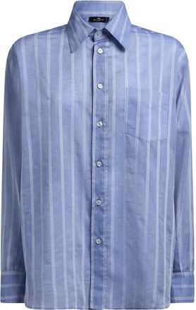 Etro Striped Cotton Shirt