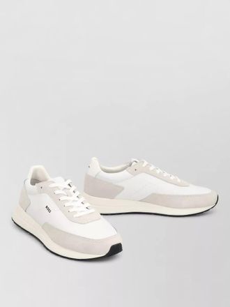 HUGO BOSS leather low-top sneakers