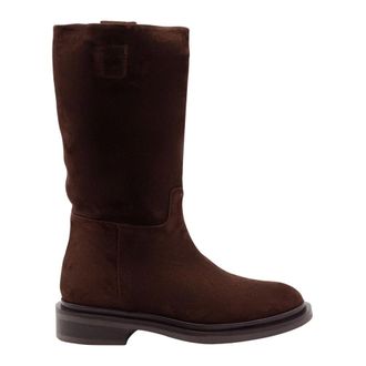 Julie Dee Iw523Tmoro Hoge Laars - Dames - Schoenen - Bruin - Maat: 39 EU Su&egrave;de