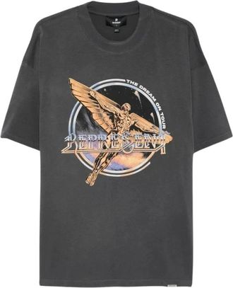 Represent Golden Tour T-Shirt - Heren - T-shirts - Grijs - M - Katoen - Tops