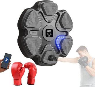 OEM M&aacute;quina De Boxeo M&aacute;quina De Boxeo Con M&uacute;sica, M&aacute;quina De Boxeo Con M&uacute;sica Electr&oacute;nica, Dispositivo De Entrenamiento De Boxeo De Pared De Pu, Almohadil