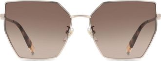 Furla SFU786 0A39 Womens Sunglasses Gold Size 61