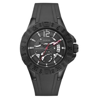 Guess Magnum Black Dial Mens Watch W0034G3