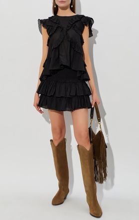 Isabel Marant Skirt Naomi, Womens, Black