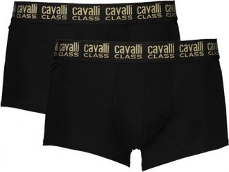 Cavalli 01Fjd 003 Trunk Boxer 2-Pack - Heren - Onderbroek - Zwart - 2XL - Katoen - Ondergoed
