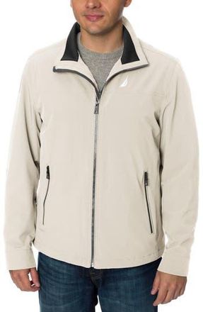 Nautica Lightweight Stretch Water Resistant Golf Jacket in Stone at Nordstrom Rack, Size Xx-Large