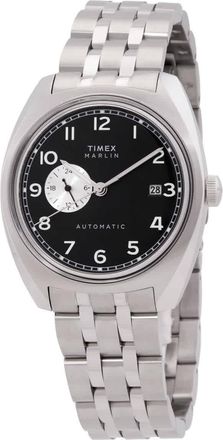 Timex Marlin Automatic Black Dial Mens Watch TW2W58800