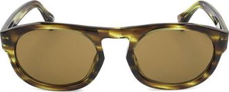Linda Farrow DRIES VAN NOTEN DVN38 C4 Womens Sunglasses Tortoiseshell Size 50