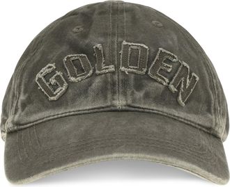 Golden Goose Womens Baseball Cap Journey Dark Kalamata Cotton Hat
