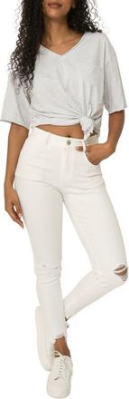Belle & Bloom Skinny Dip Jeans in White at Nordstrom, Size Small Au