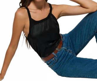 Nation Ltd Womens Zora Camisole Top In Black