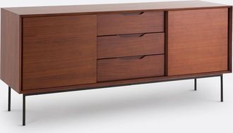 La Redoute Interieurs Buffetkast in fineer notenhout, Noyeto