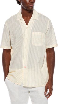 Isaia Seersucker Sport Shirt