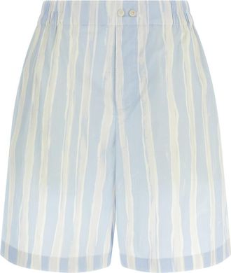 Jacquemus Light Blue Le Short Caleon Bermuda Shorts