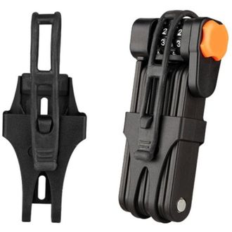 OEM Candado Plegable Para Bicicleta, Combinaci&oacute;n De 4 D&iacute;gitos, Protecci&oacute;n Antirrobo Extra Alta, Acero Endurecido, 85 Cm De Largo. S&uacute;per Protecci&oacute;n Antirro