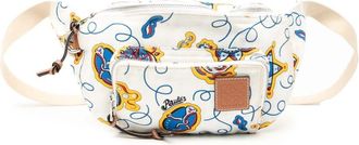 Loewe Pre-owned Loewe Paulas Ibiza Printed Canvas Belt Bag Ladies 101907