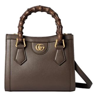 Gucci (WMNS) Gucci Diana Small Tote Bag Dark Taupe 832936-AAGUI-2818