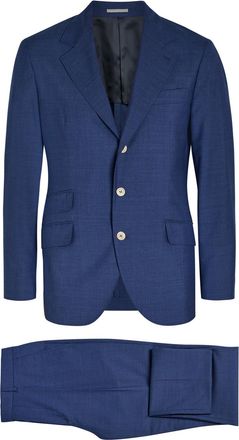 Brunello Cucinelli Wool Suit - Blue - 52 (IT52 / XL)