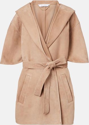 Max Mara Giacca a portafoglio in suede