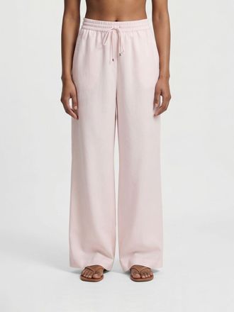 HUGO BOSS Pantaloni jogging in misto lino