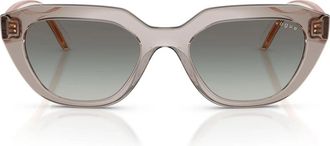 Vogue Sunglasses Vo5711 S 330111 Milky Warm Grey/Smoky Grey Women