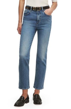 Favorite Daughter The Valentina Super High Waist Ankle Straight Leg Jeans in Alton at Nordstrom, Size 23