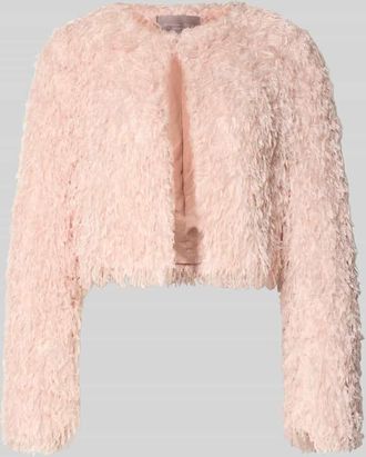 Christian Berg Regular Fit Jacke in Feder-Optik in Hellrosa, Gr&ouml;&szlig;e 34