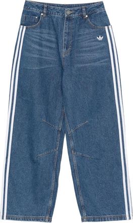 adidas Striped Wide-leg Jeans