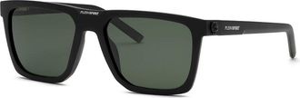 Plein Sport SSP031 U28P Mens Sunglasses Black Size 57