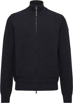 Moncler Cardigans - Heren - Vesten - Blauw - 2XL - Truien & Vesten