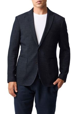 Rodd & Gunn Haldon Regular Fit Stretch Wool & Cotton Sport Coat in Midnight at Nordstrom, Size Xxx-Large