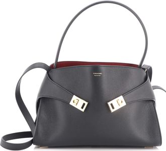 Ferragamo Hug Shoulder Bag Leather Large