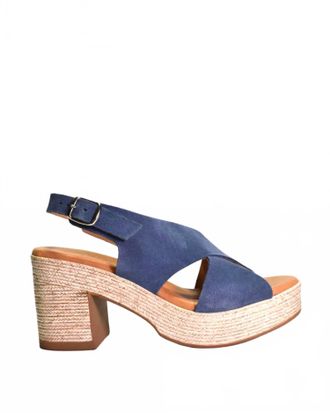 Cordani Womens Marianne Sandal In Iris Suede
