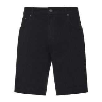 Dondup Denim Shorts, male, Black, Size: W40 Casual Shorts