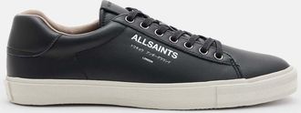 AllSaints Leather Underground Leather Low Top Trainers, Size: UK 11/US 12/EU 45